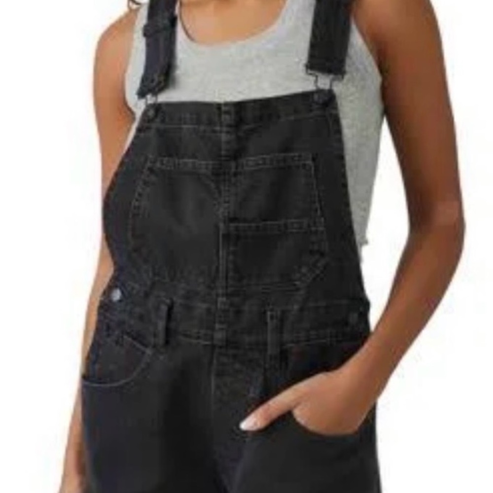 FP Movement by Free People Black Overalls